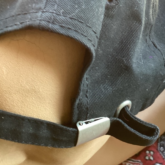 Embellished Castle Baseball Cap - Black - Picture 5 of 6